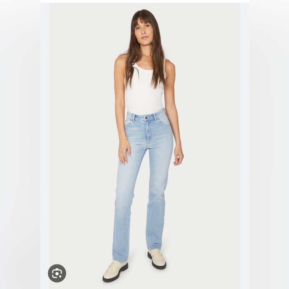NEW Rolla's Jeans Original Straight Long - Light Blue Size 26